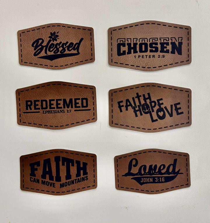 Leatherette Patches (Heat Application)