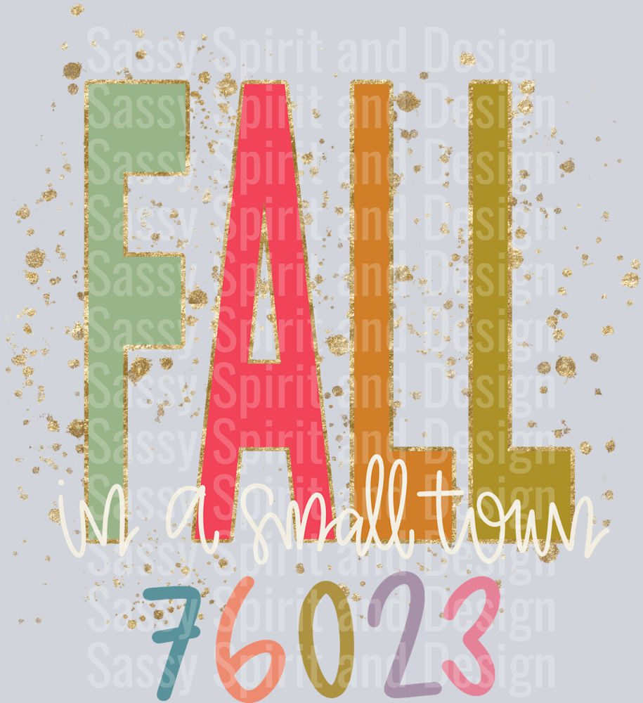 FALL IN A SMALL TOWN 76023