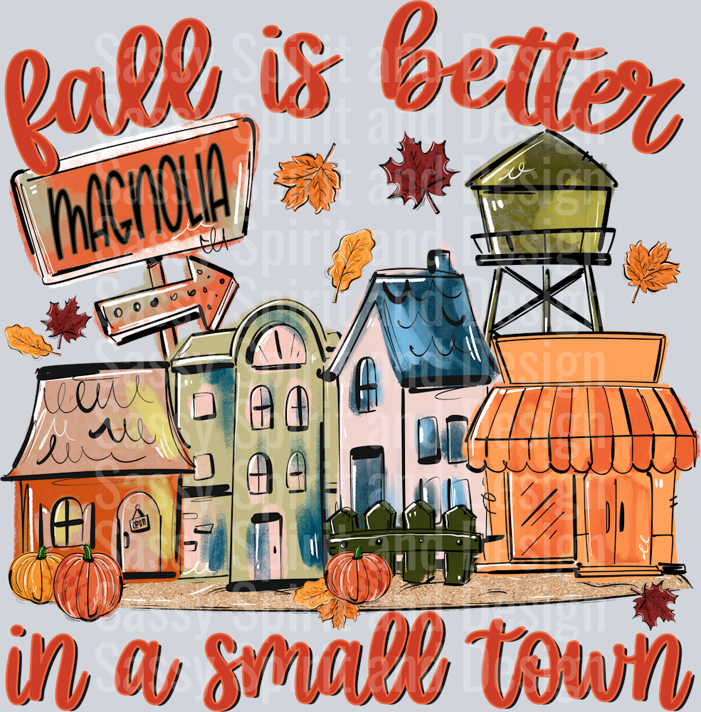 Magnolia FALL IS BETTER IN A SMALL TOWN