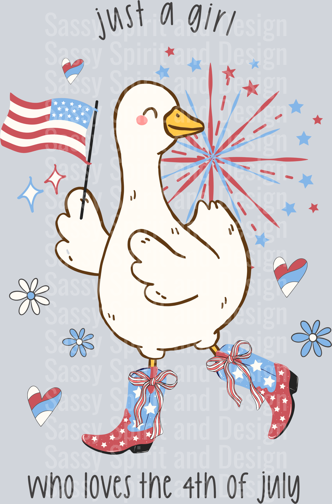 Just A Girl 4th of July