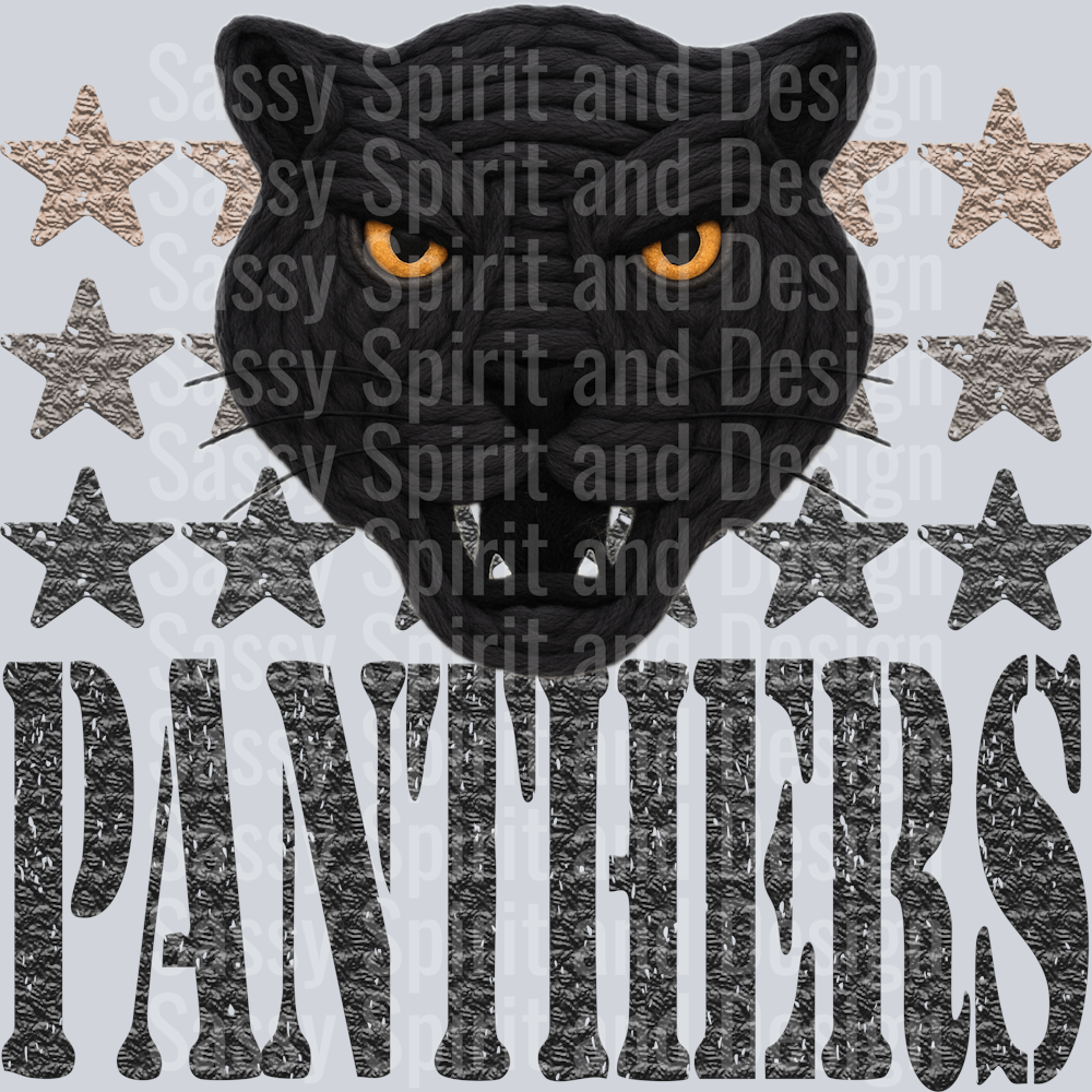 YARN MASCOTS PANTHERS