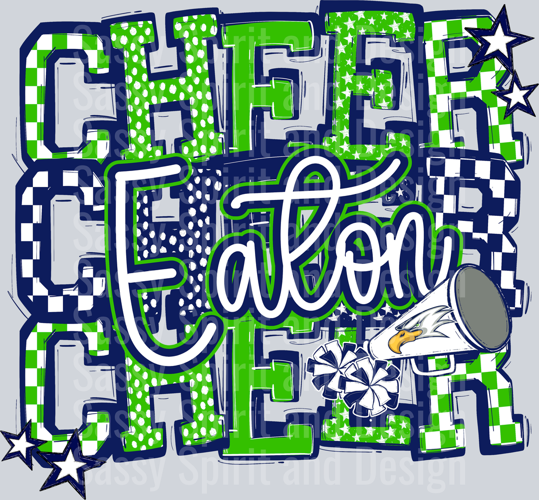 eaton cheer green