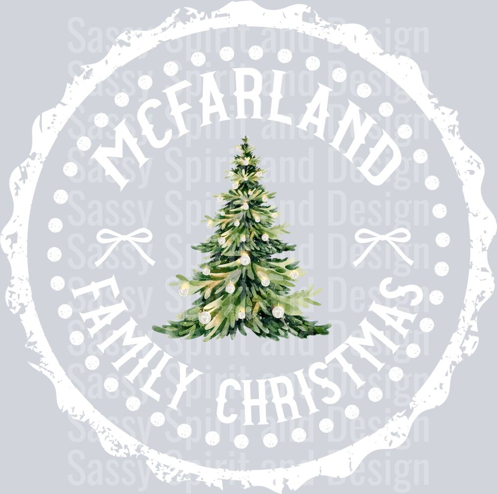 MCFARLAND FAMILY CHRISTMAS STAMP