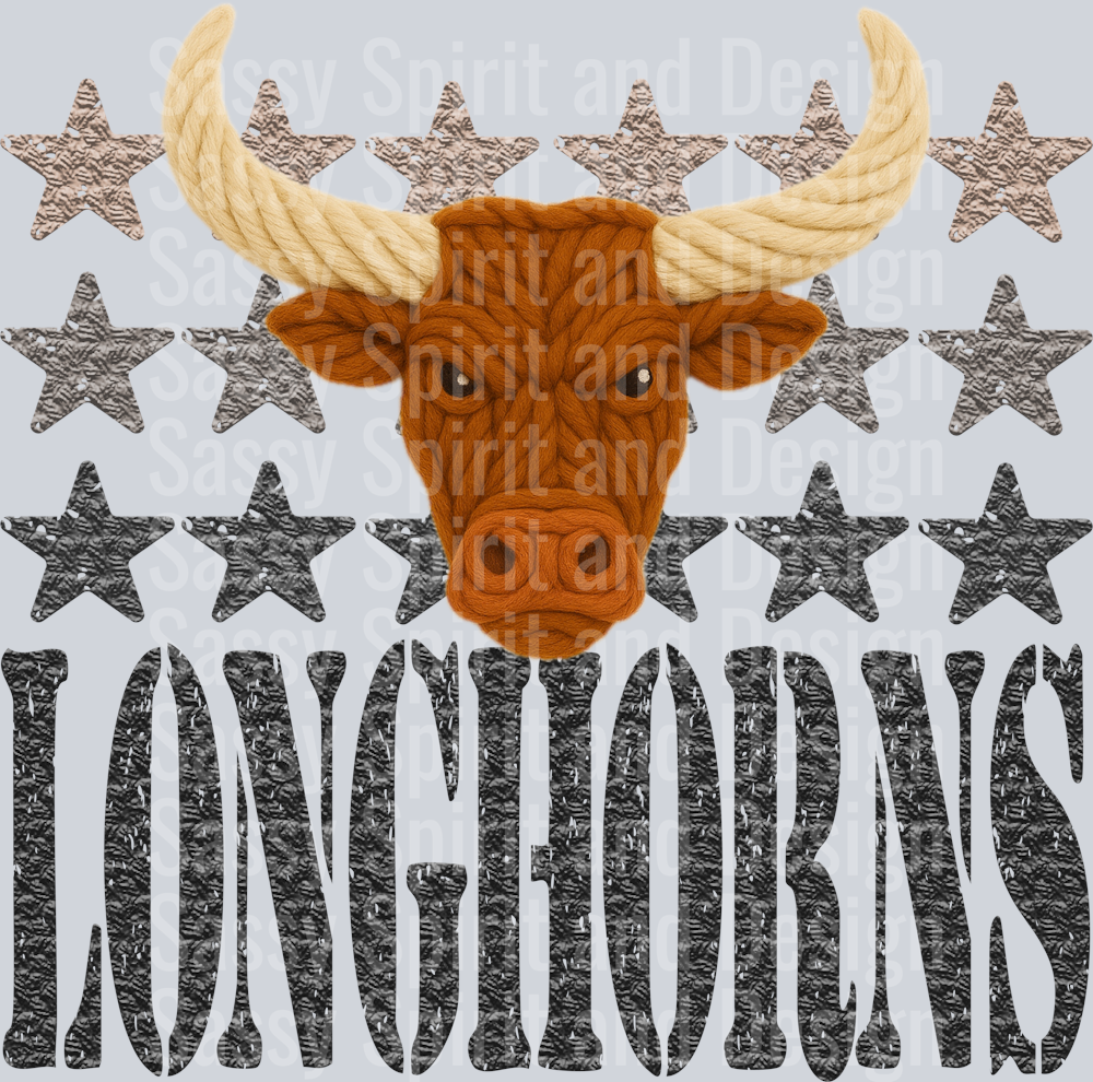 YARN MASCOTS LONGHORNS