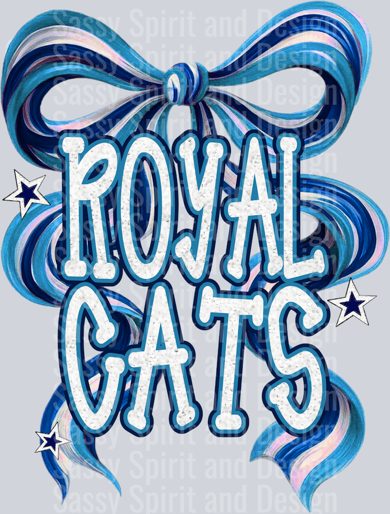 ROYAL CATS LONG BOW SEQUIN