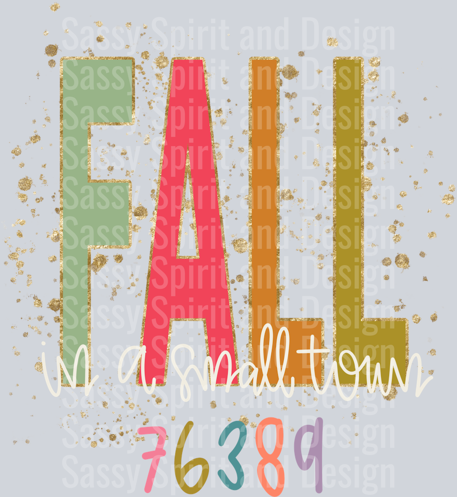 FALL IN A SMALL TOWN 76389