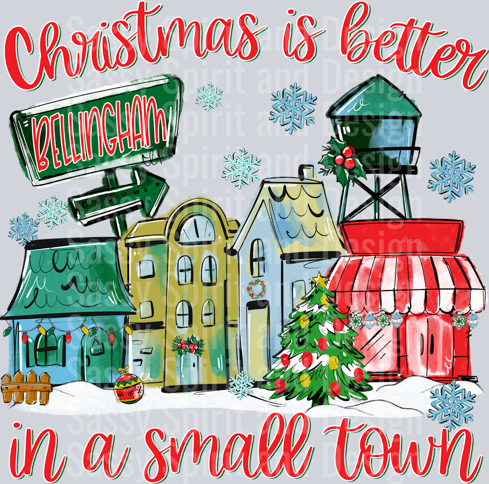 BELLINGHAM - TRADITIONAL CHRISTMAS SMALL TOWN