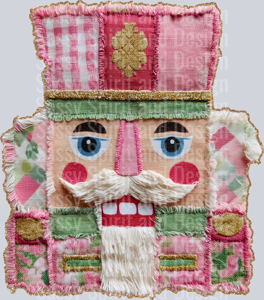 QUILTED ELEMENTS NUTCRACKER WITH OUTLINE