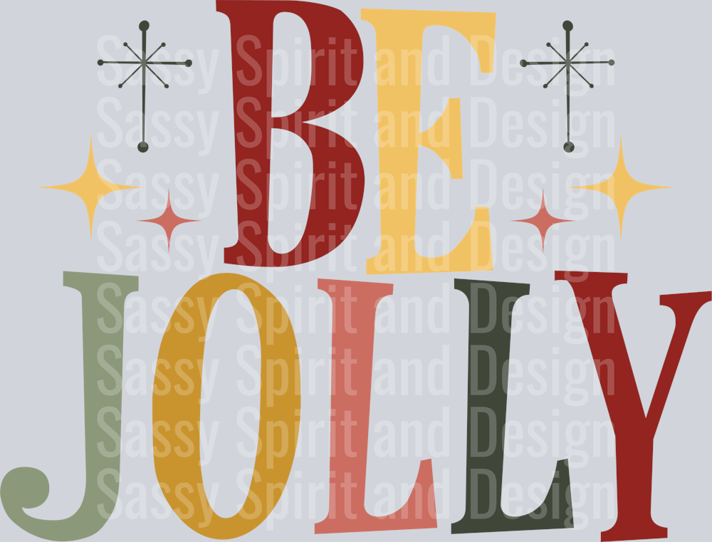 Vintage Be Jolly