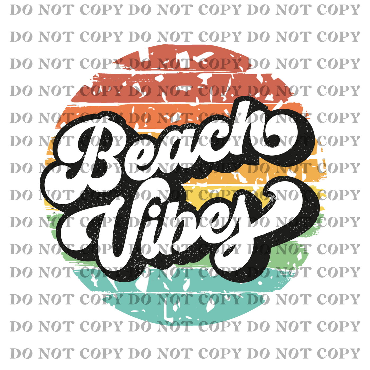 DTF Transfer - Beach Vibes