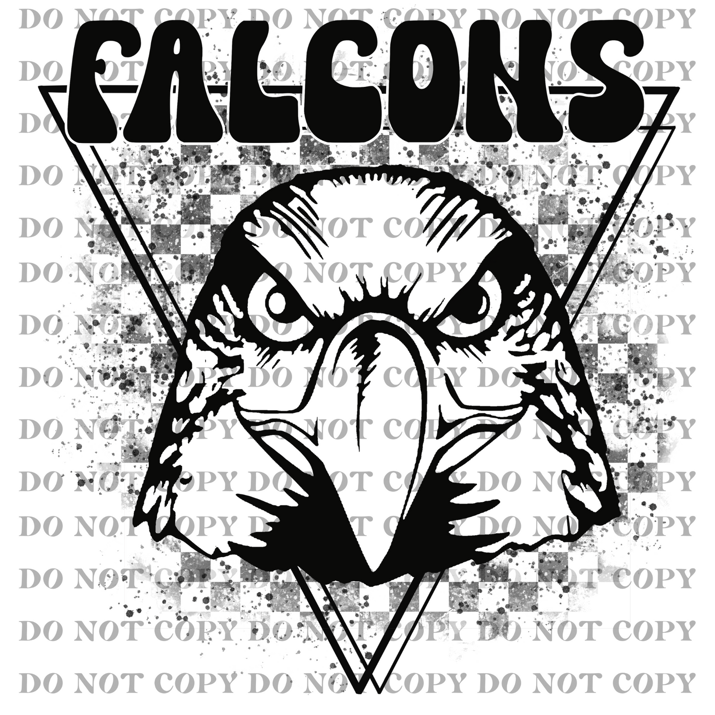 DTF Transfer - Falcons (mascot)