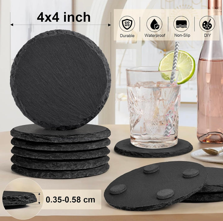 Custom Laser Etched Coasters