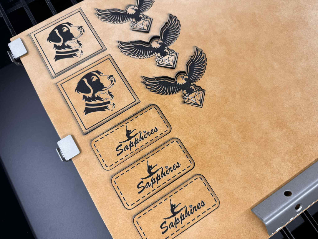 Custom Leatherette Patches (Heat Application)