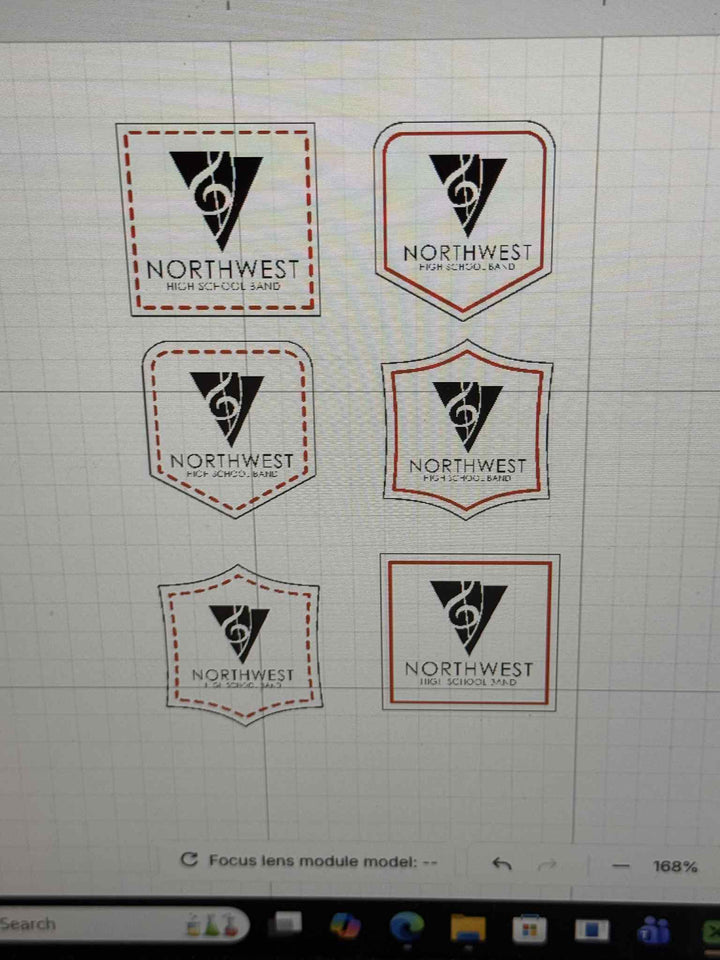 Custom Leatherette Patches (Heat Application)