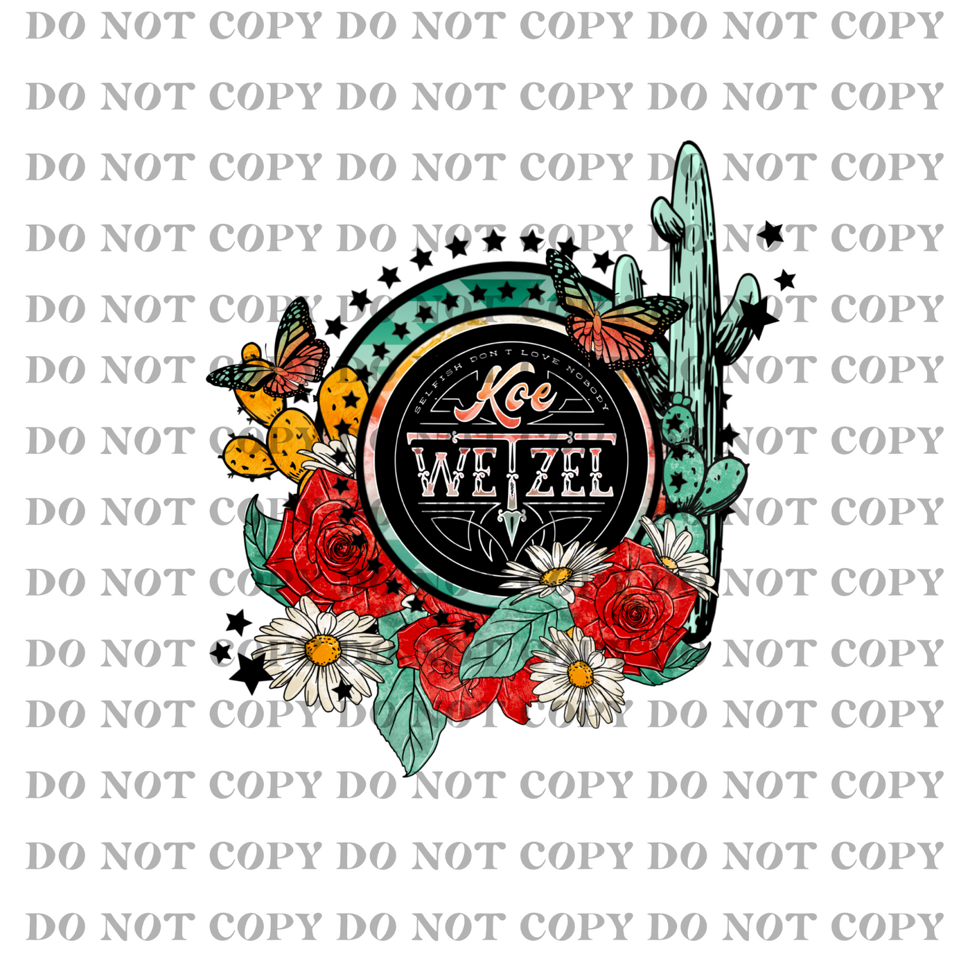 DTF Transfer - Koe Wetzel (pocket)