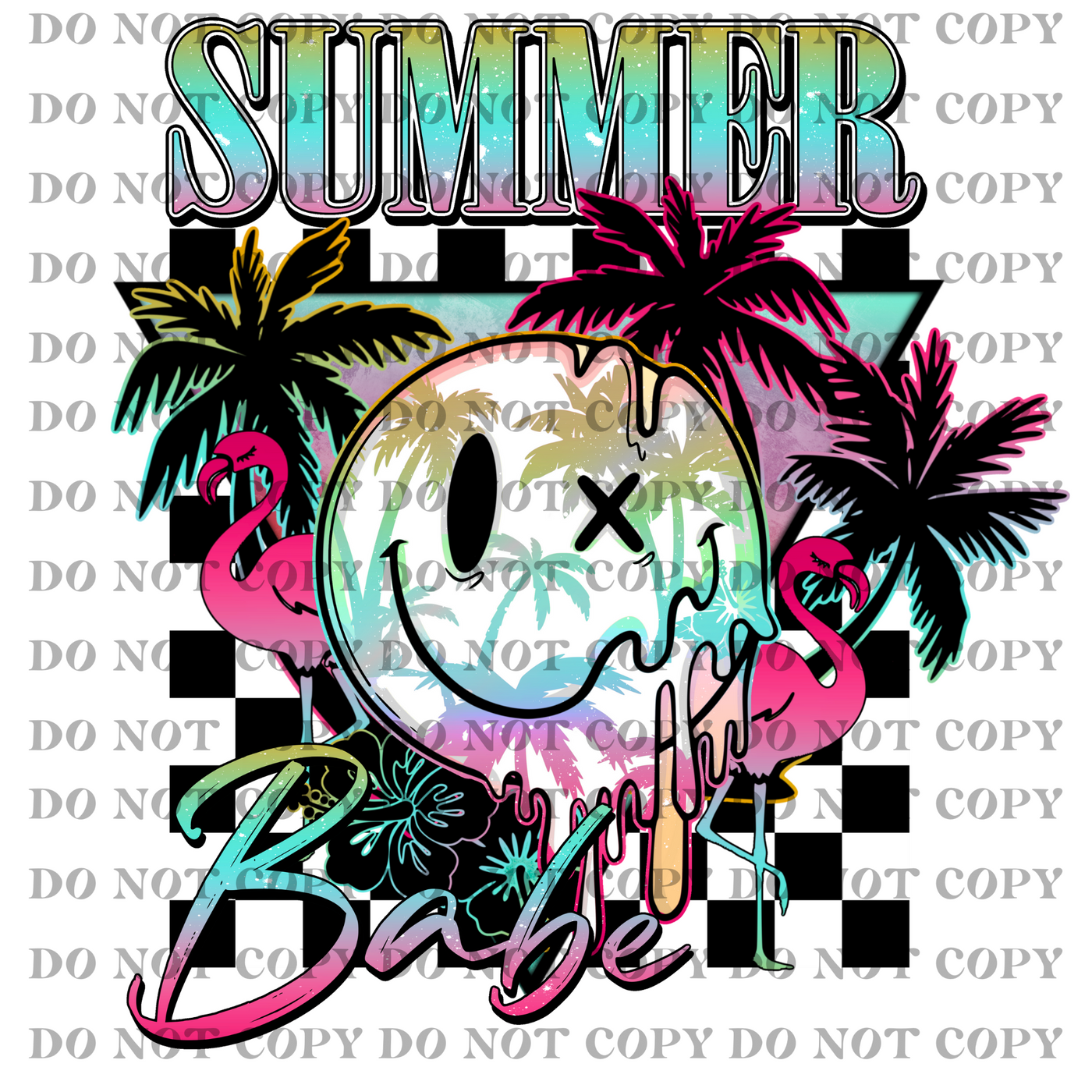 DTF Transfer - Summer Babe