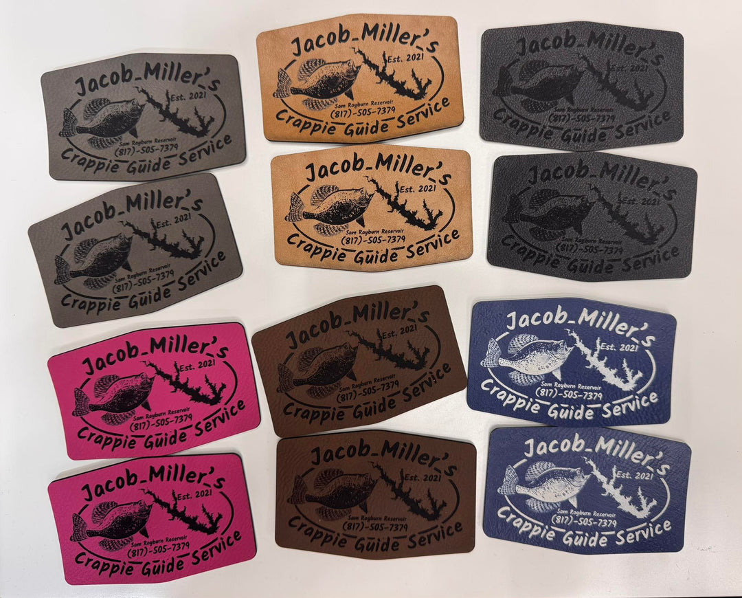 Custom Leatherette Patches (Heat Application)