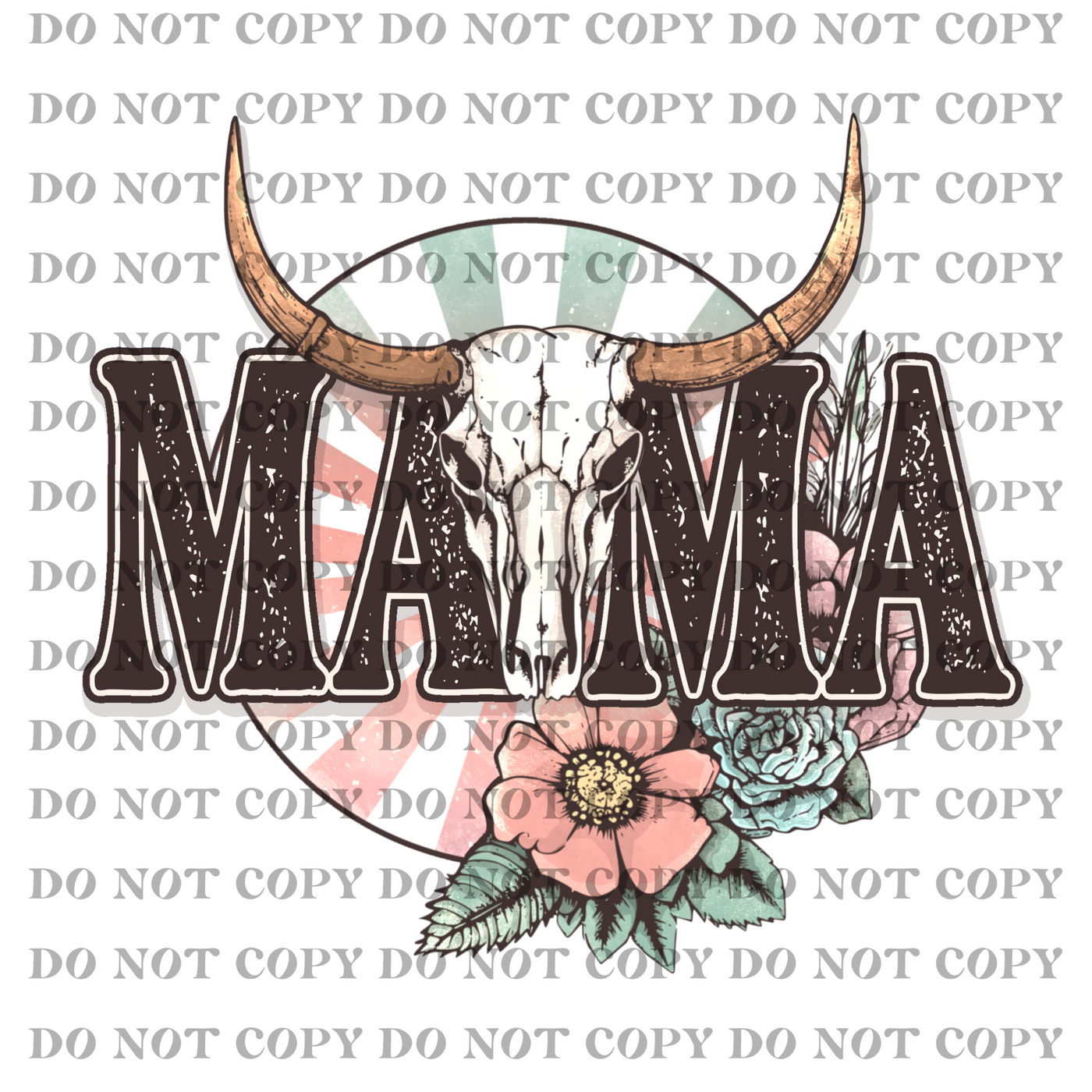 DTF Transfer - Mama