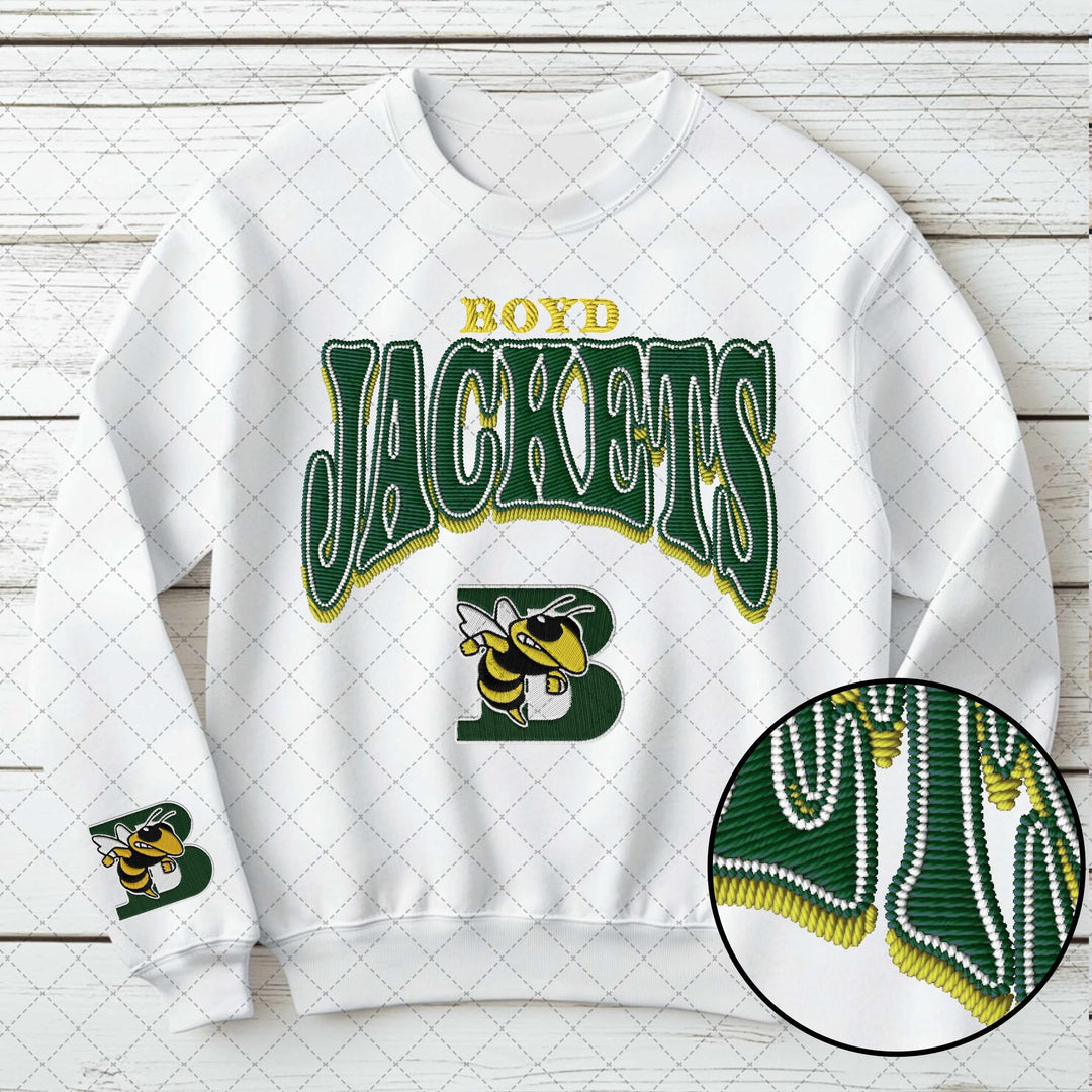 Faux Embroidery Team Mascots