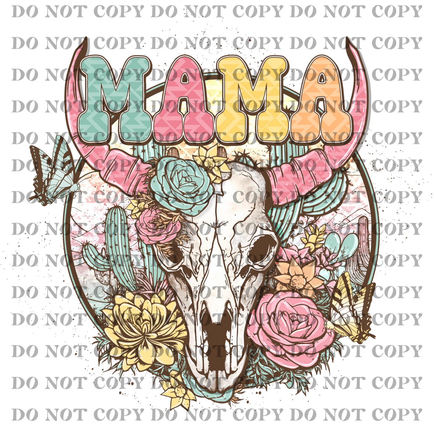 DTF Transfer - Mama