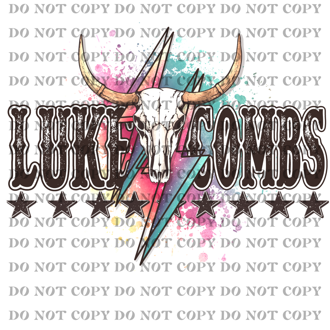 DTF Transfer - Luke Combs