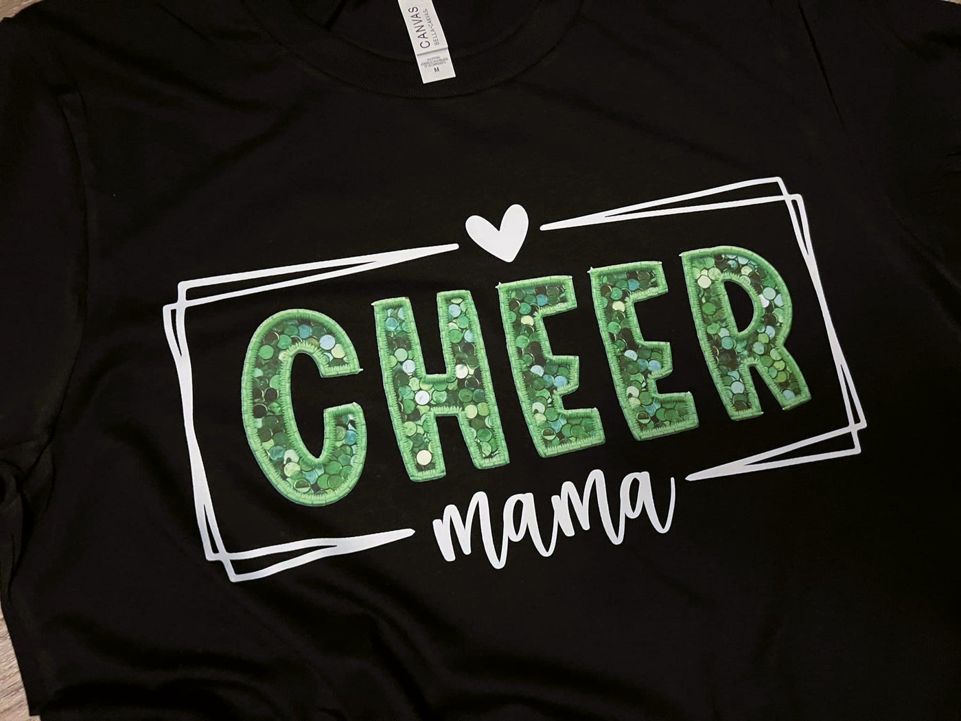 Faux Sequin/Embroidery Cheer, Dance, and Customs