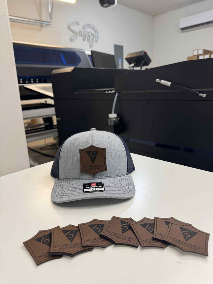 Custom Leatherette Patches (Heat Application)