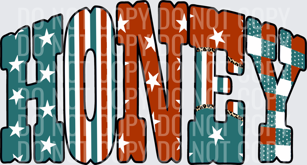 Patriotic honey