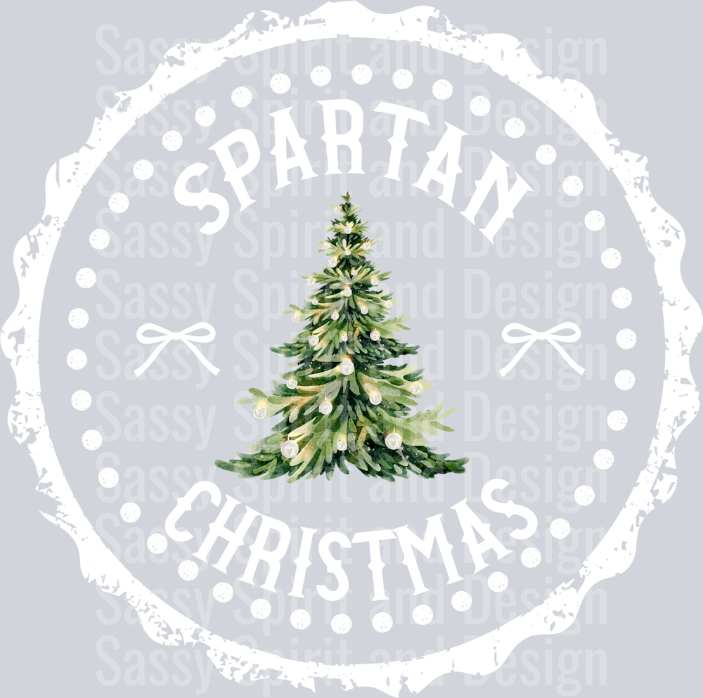 SPARTAN CHRISTMAS STAMP