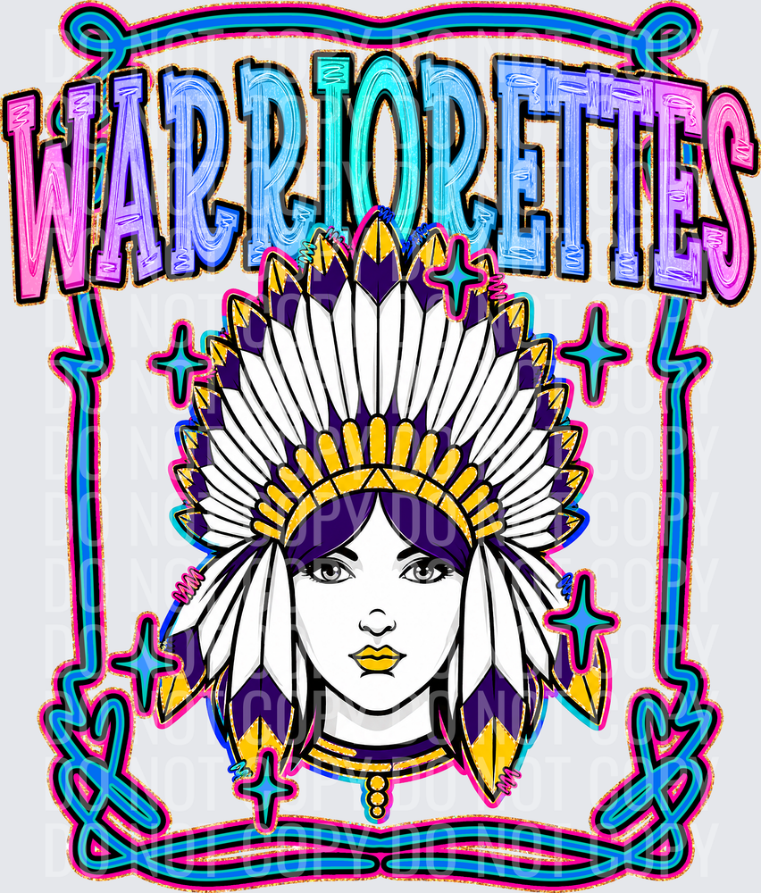 KayndiDesigns 08.26 Retro Pop Warriorettes