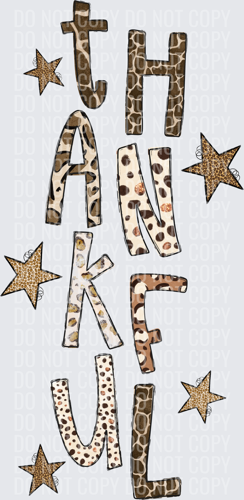 THANKFUL ANIMAL PRINT