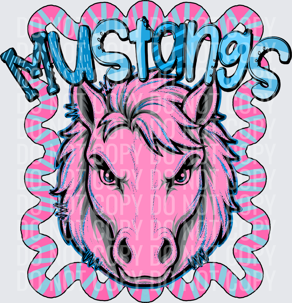 KayndiDesigns 08.26 Whimsy Mustangs