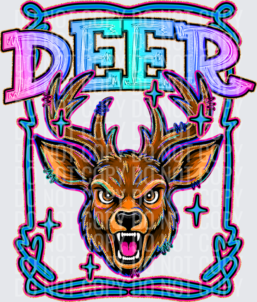 KayndiDesigns 08.26 Retro Pop Deer