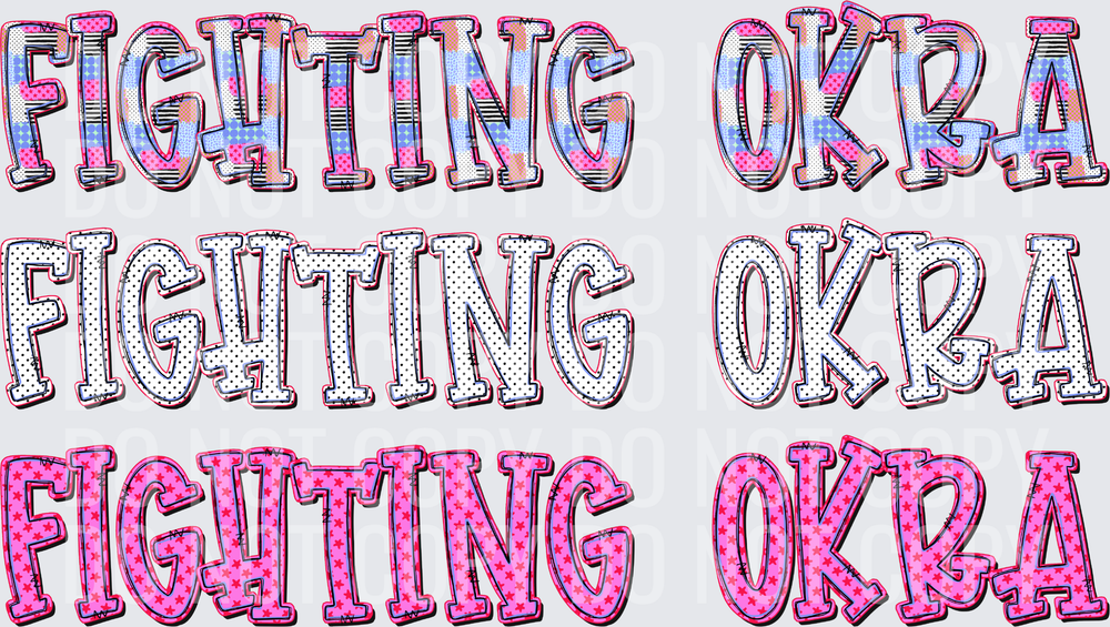 FIGHTING OKRA