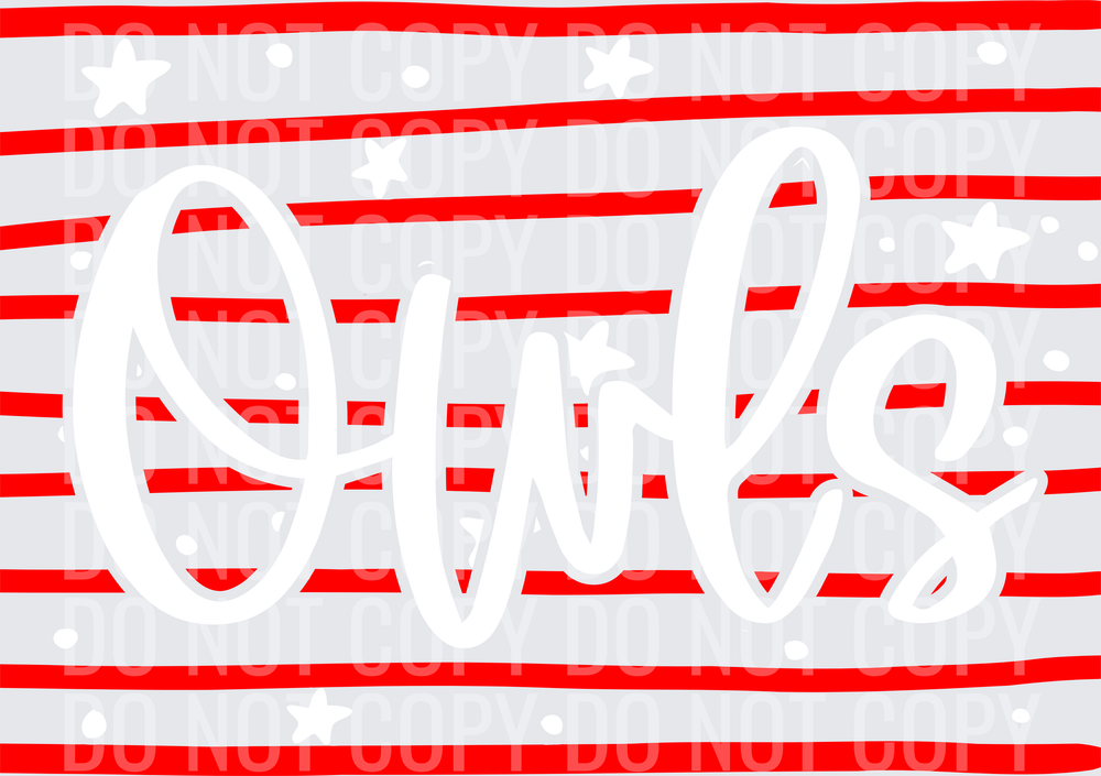 OwlsRedWhite