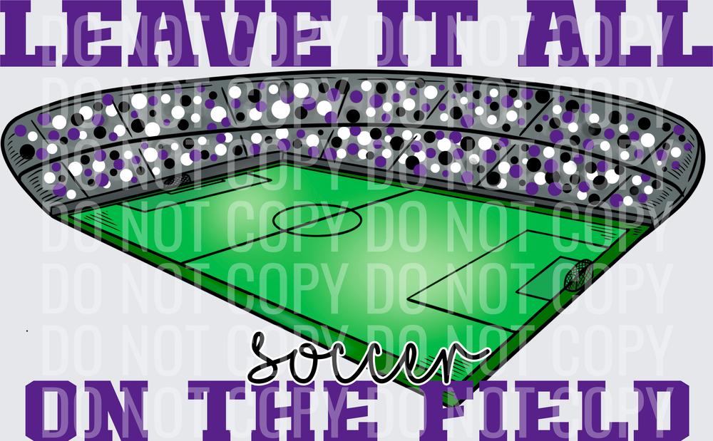 Soccer purple