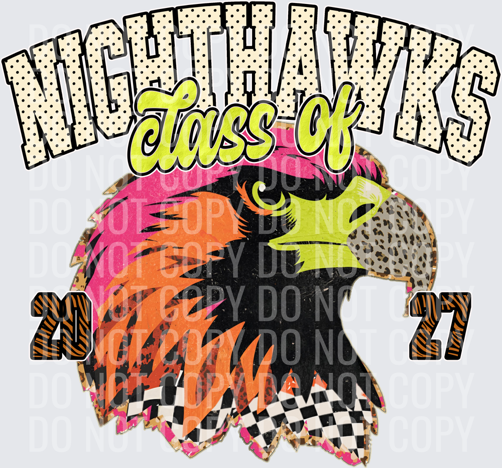 KayndiDesigns 10.26 Class of 2027 Bright Nighthawks