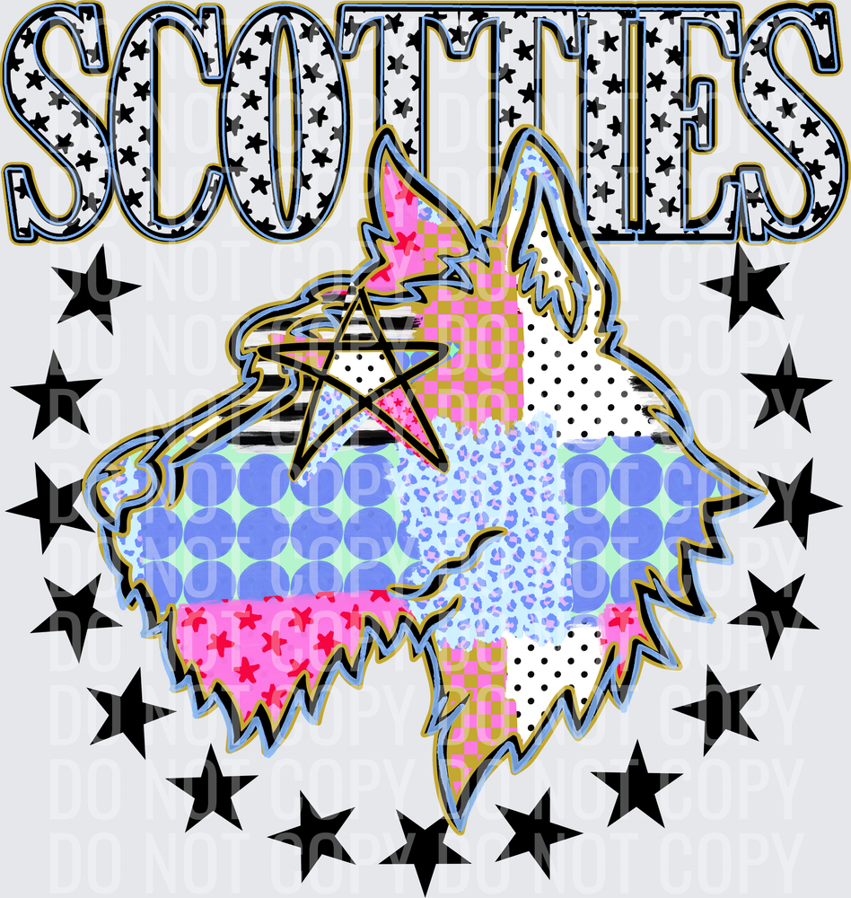 KayndiDesigns 09.26 Patchwork Varisty Stars Scotties 2