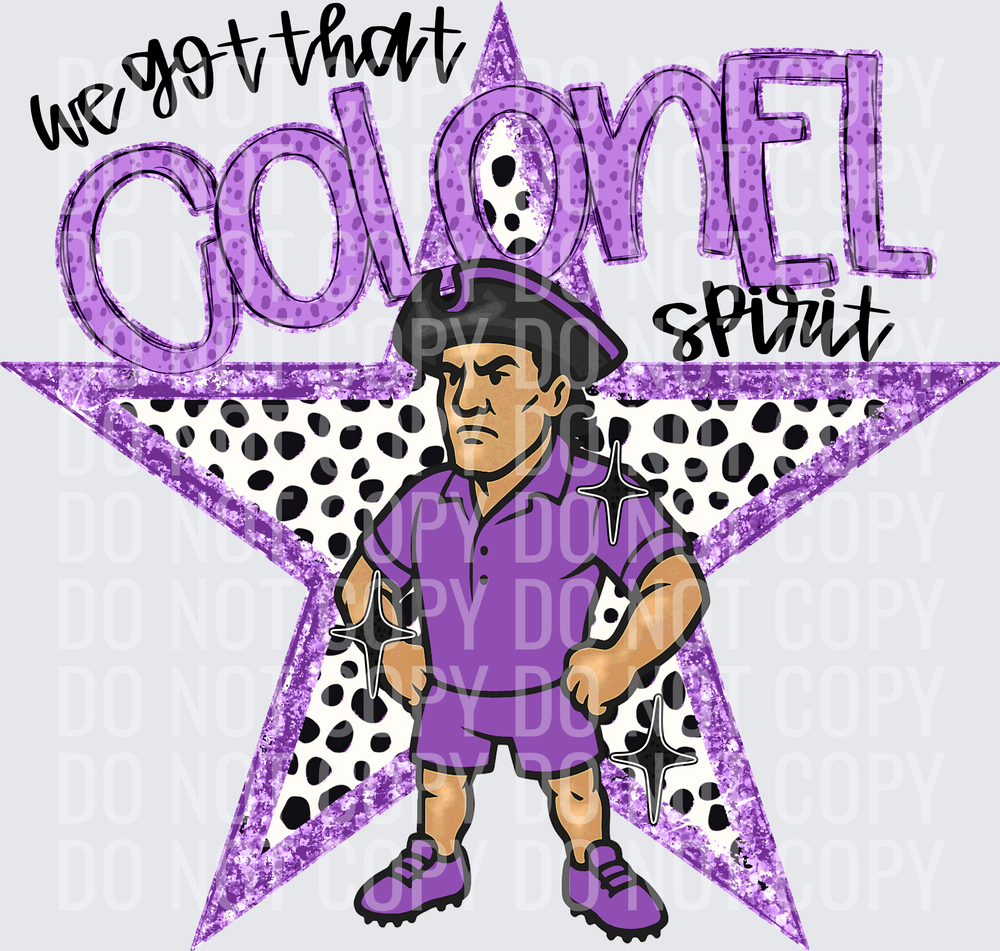 KayndiDesigns 09.26 We Got That Spirit Colonel Purple