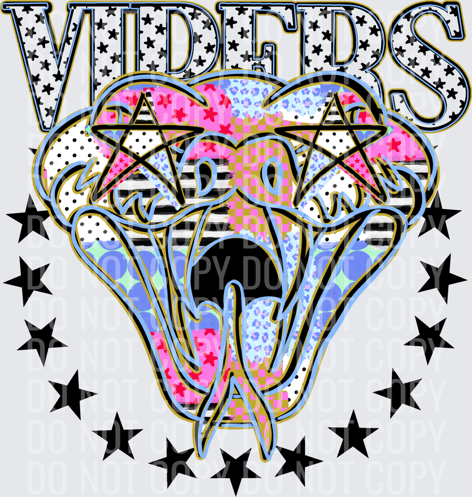 KayndiDesigns 09.26 Patchwork Varisty Stars Vipers