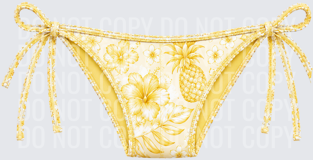 YELLOW BIKINI LOWER