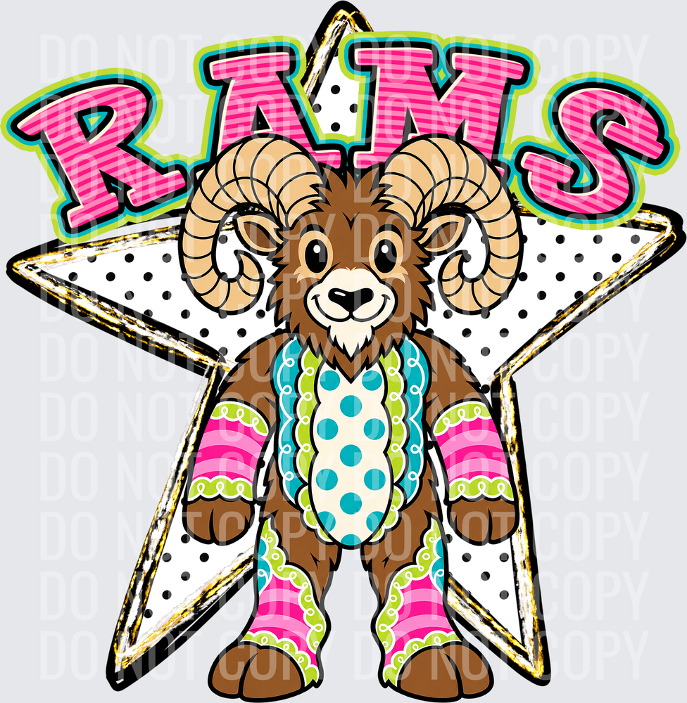 KayndiDesigns 10.26 Pattern Parade Star Rams