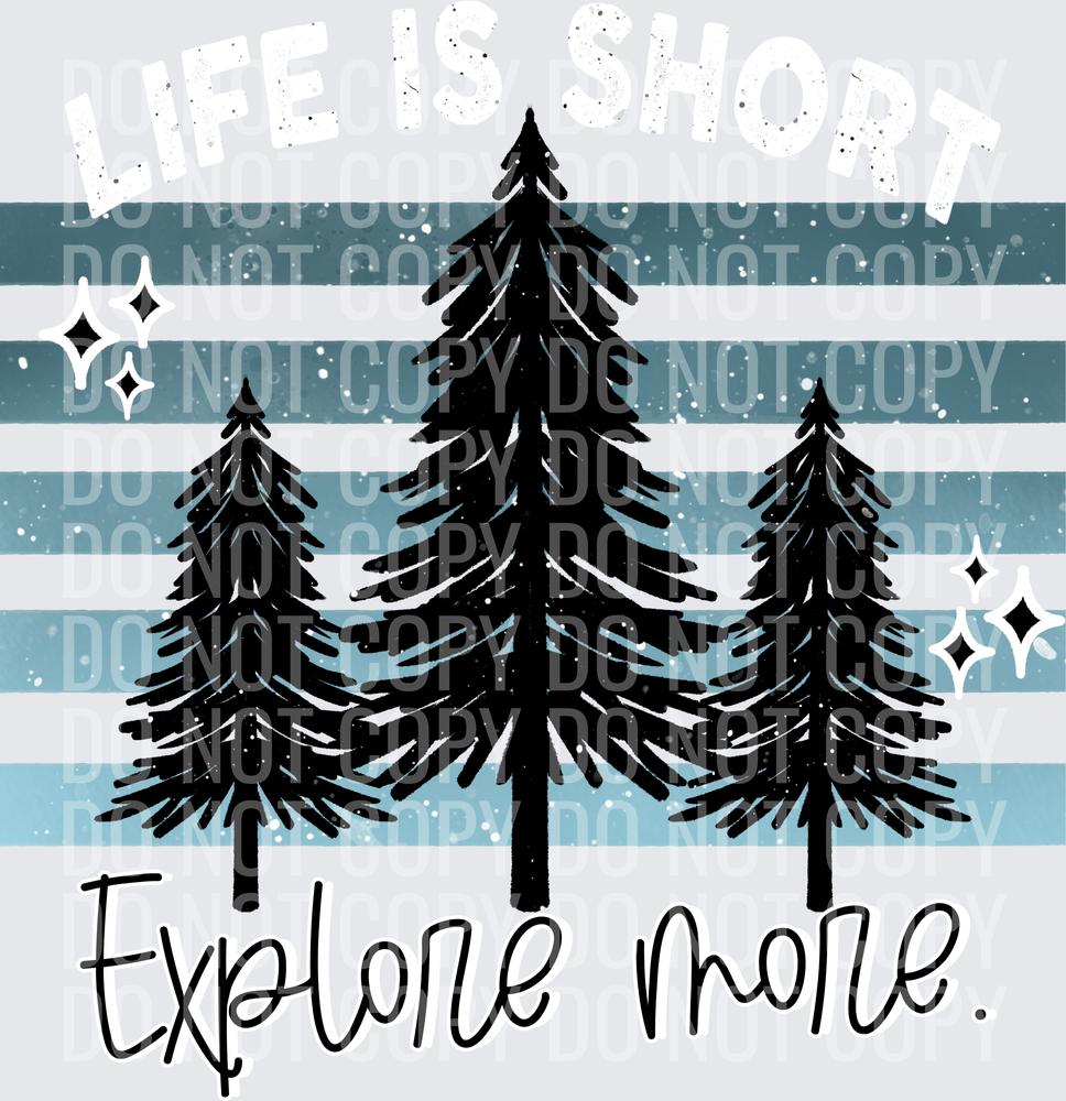 Life is short white