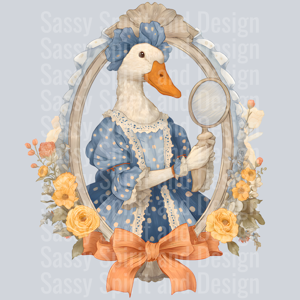 VINTAGE GOOSE MIRROR