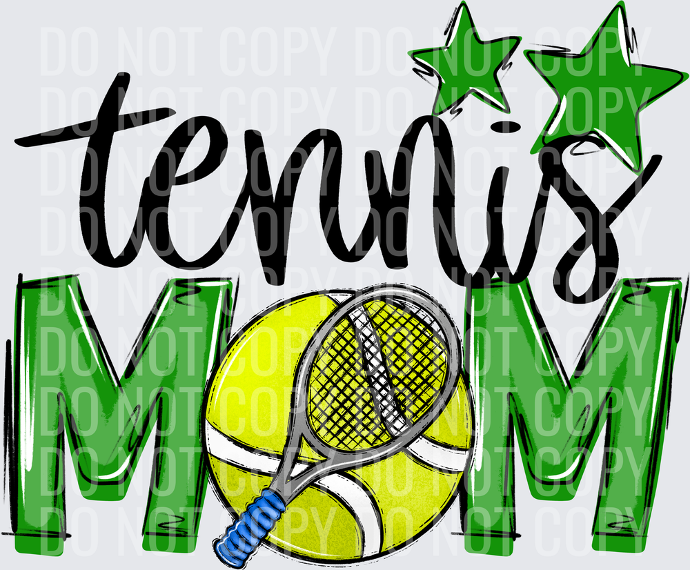 green tennis