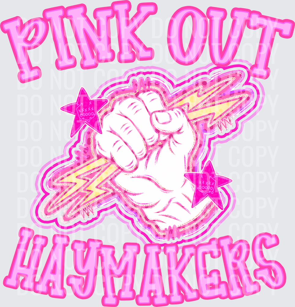KayndiDesigns 09.26 Pink Out Haymakers
