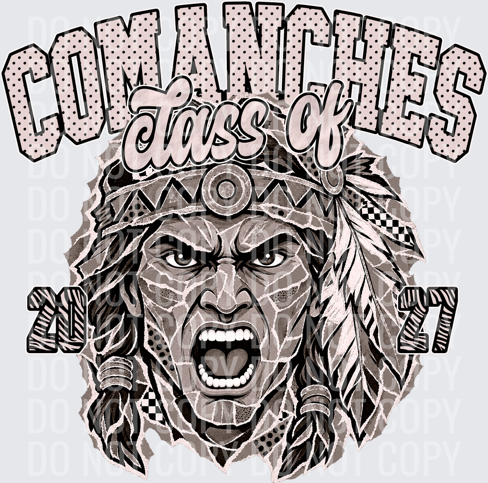 KayndiDesigns 10.26 Class of 2027 Neutral Comanches 6
