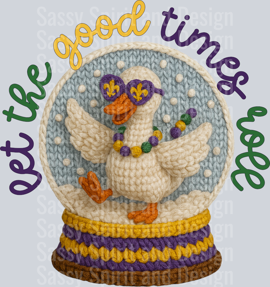 let the good times roll goose