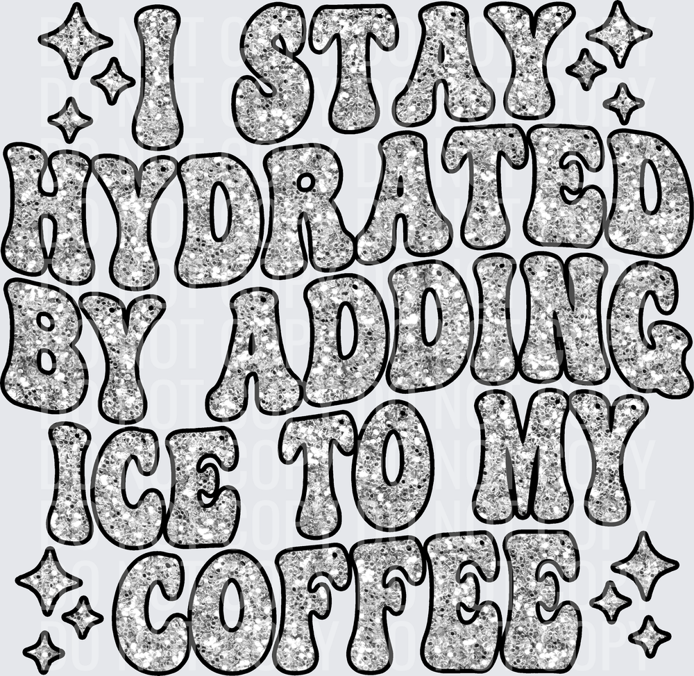 i stay hydrated ice coffee hwds