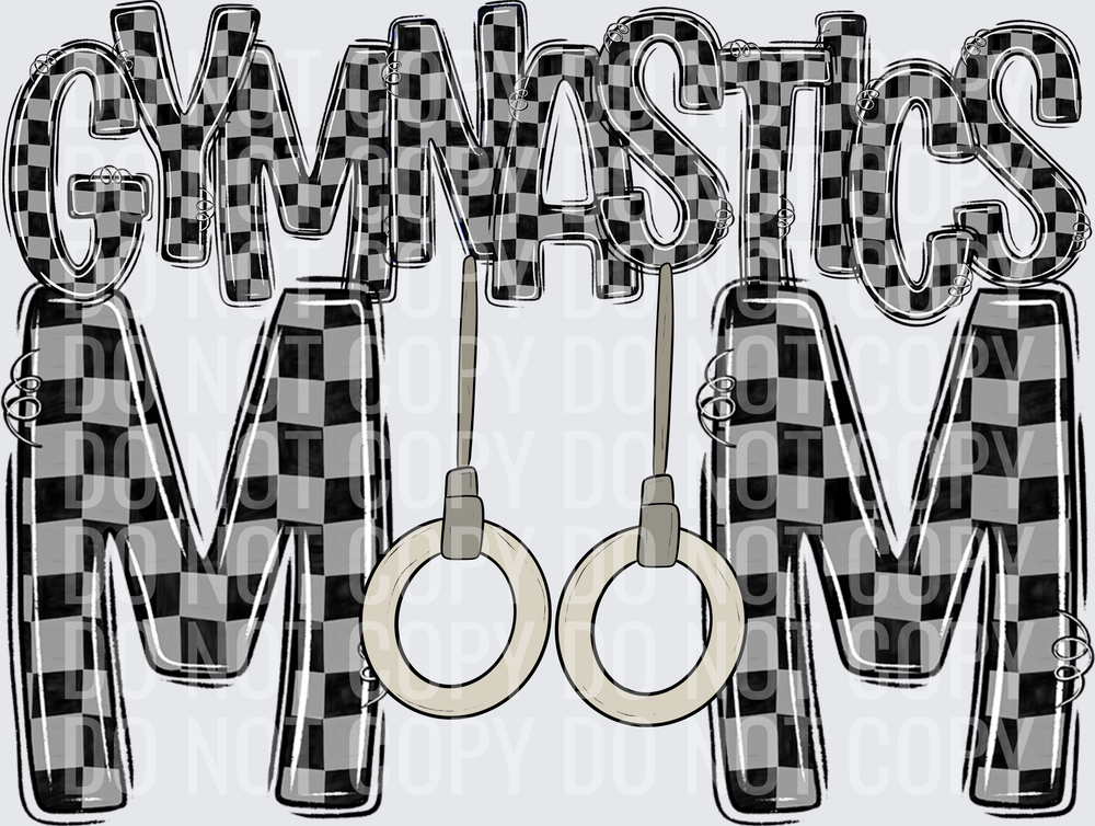 GYMNASTICS GREY CHECK